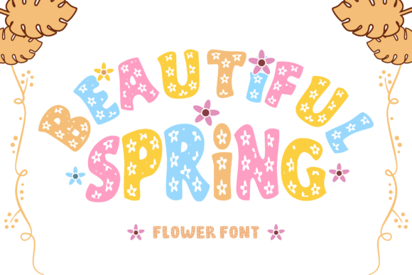Beautiful Spring: A Display Font That Lifts Your Digital Brand