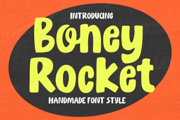 Boney Rocket: A Playful Display Font for Editorial Charm