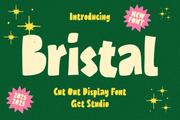 Bristal: A Playful Display Font with Editorial Charm