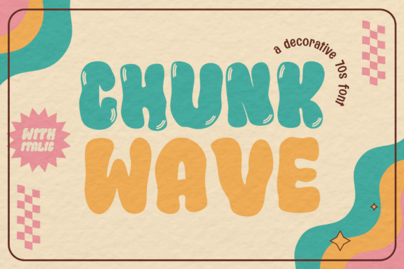 Chunk Wave: A Display Font That Makes Your Headlines Groove