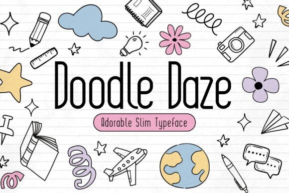 Doodle Daze: A Display Font That Makes Your Headlines Instantly Recognizable