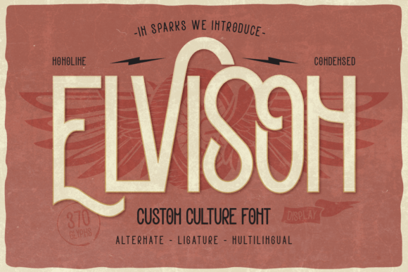 Elvison: A Display Font That Feels Like Home