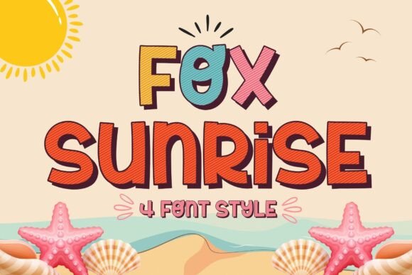 Font Choice That Speaks Volumes: Fox Sunrise in Action