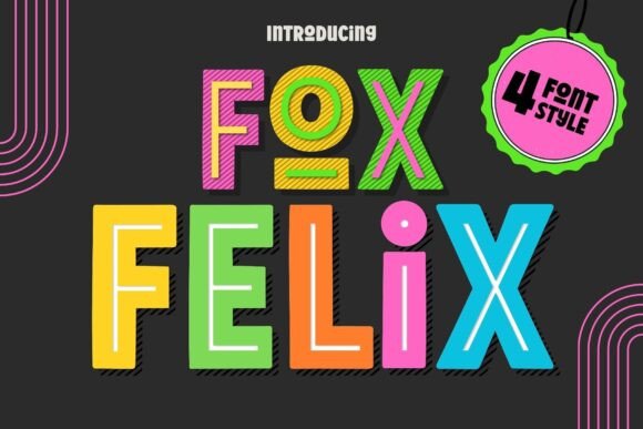 Fox Felix: A Display Font That Makes Your Headlines Pop