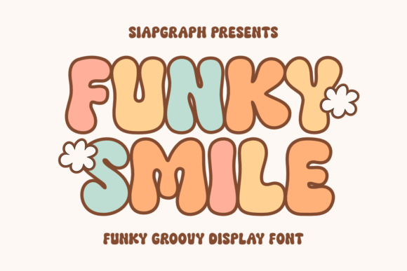 Funky Smile: A Playful Display Font for Editorial Joy