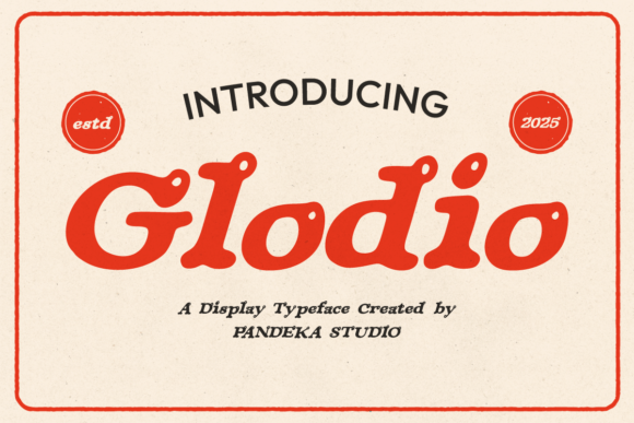 Glodio – A Vintage Serif Font for Timeless Branding