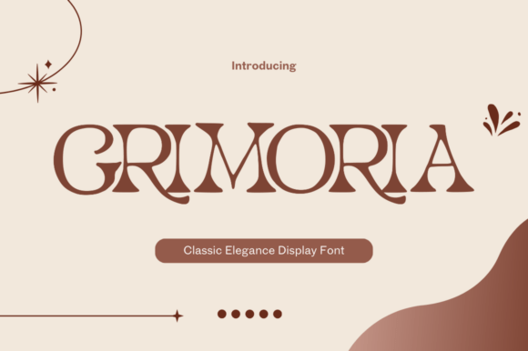 Grimoria: A Vintage Display Font That Elevates Digital Branding