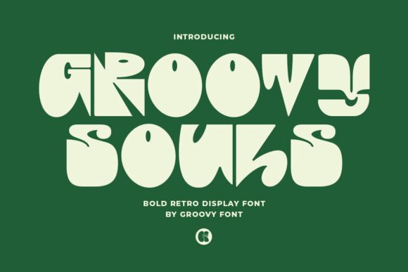 Groovy Souls: A Retro Display Font That Anchors Editorial Mood