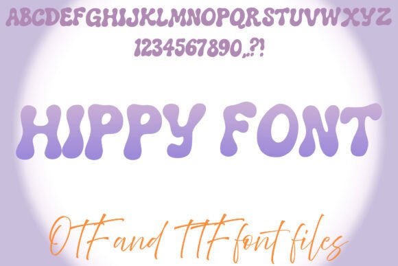 Hippy 60s: A Playful Display Font for Bold Digital Moments