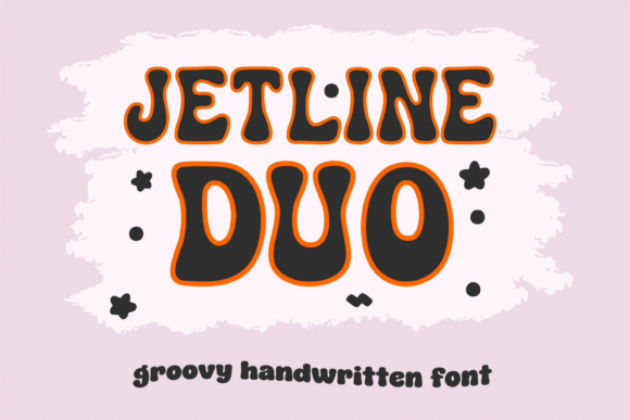 Jetline Duo: A Retro Handwritten Typeface That Feels Like Sunday Morning