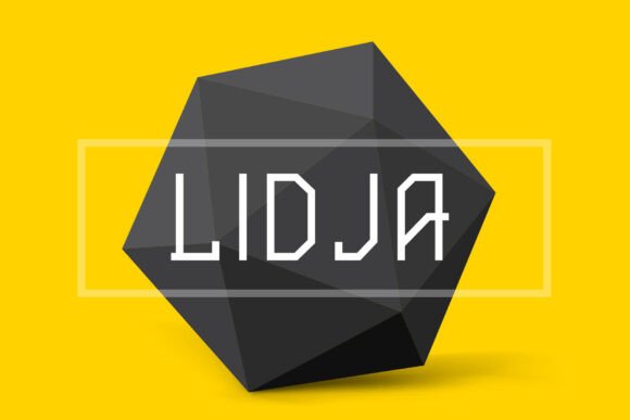 Lidja: A Bold, Vintage-Inspired Display Font for Small Businesses