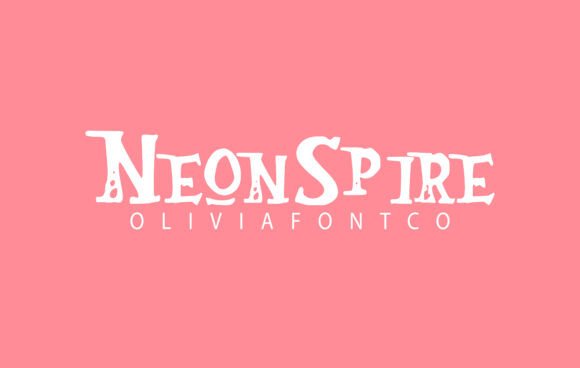 Neonspire: A Whimsical Display Font for Storybook Branding