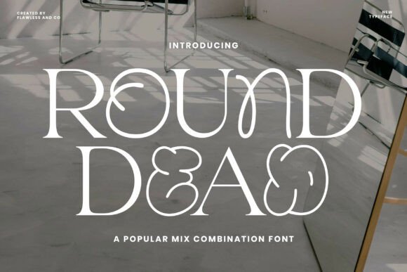 Round Dead: A Playful Font for Editorial Design