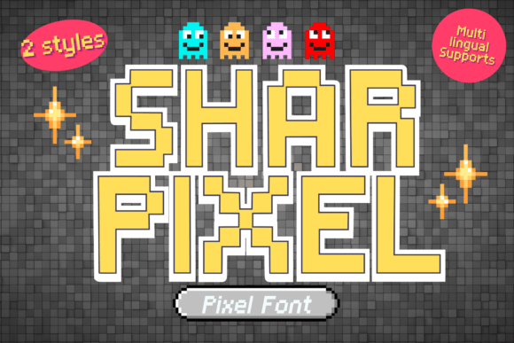 Sharpixel: A Display Font That Cuts Through the Noise