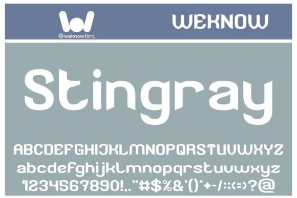 Stingray: A Display Font That Commands Attention—Without Screaming