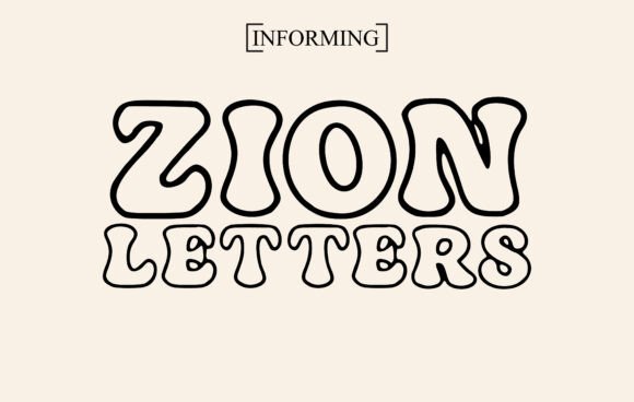Zion Letters: A Bold Font for Digital Impact